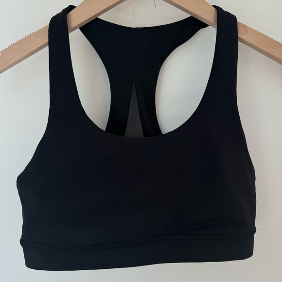 Lululemon Athletica Intimates Black Mesh Back Train Bra - Picture 5 of 11